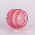 30ml Pink color cosmetic cream container glass cream jar with gasket